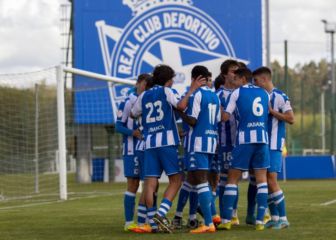 Los juveniles de oro del Depor siguen brillando con el Fabril