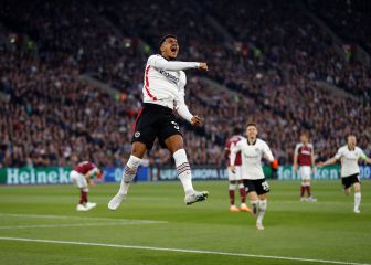 El Eintracht prolonga en Londres su desfase europeo