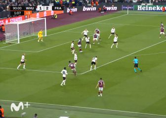 Era el gol del año, el gol de su vida y se fue al larguero: la chilena inverosímil de Bowen