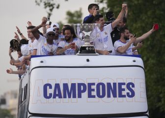 Así ha sido la celebración del Real Madrid campeón de Liga