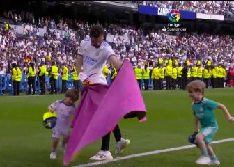 El 'accidente' de Nacho al sacar el capote en plena celebración