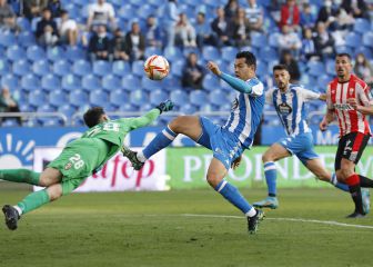 El Deportivo no limpió tarjetas antes del Extremadura