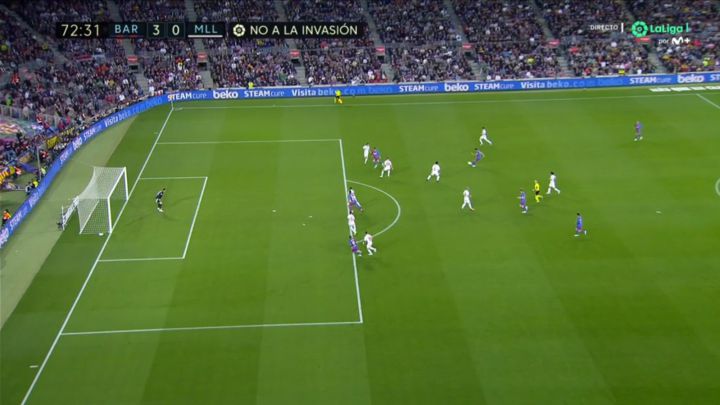 La polémica en el Camp Nou: roja perdonada al Mallorca, gol anulado al Barça...