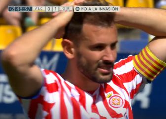 Falla dos penaltis que son para verlos: lo de Stuani fue un sainete incluyendo un pseudo-Panenka