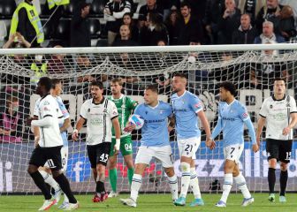 Suspendido el equipo arbitral del Spezia-Lazio por validar un gol ilegal