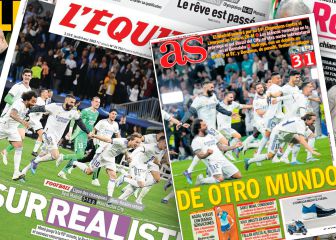 Europa se rinde al Real Madrid: las portadas deportivas tras la remontada