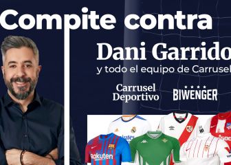 ¡Gana la camiseta de tu equipo compitiendo contra Dani Garrido en Biwenger!