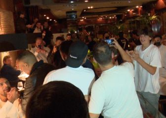 El héroe del madridismo se fue de cena y todo el restaurante se volvió loco