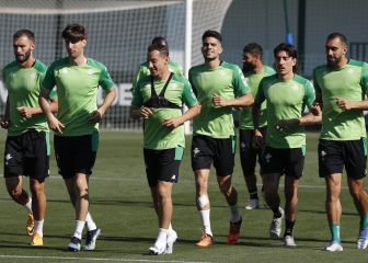 Bartra y Carvalho, novedades
del Betis ante el Barcelona