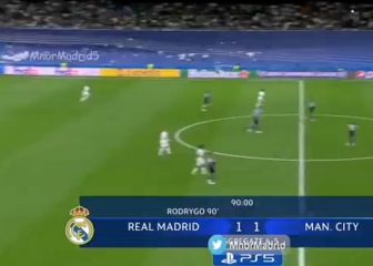 Tiene a medio Twitter alucinando: esto del Bernabéu con 1-1 cuando anuncian el descuento