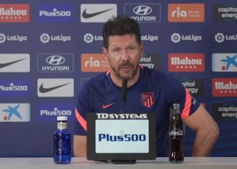 Simeone sobre el pasillo: 