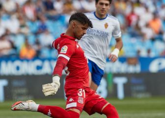 Un Alcorcón combativo saca los colores al Zaragoza en La Romareda