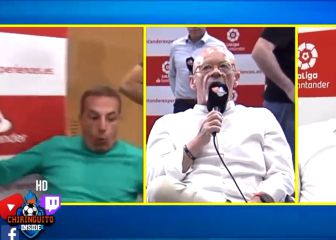 El tortazo de Cristóbal Soria en pleno directo: otra vez acabó por los suelos