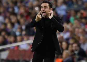 Xavi, frustrado: 