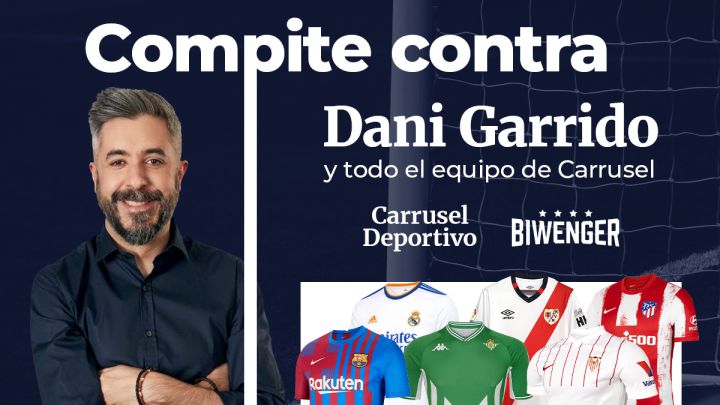 ¡Esta penúltima jornada compite contra Dani Garrido en Biwenger y gana la camiseta de tu equipo!