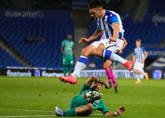 El Almería vuela hacia Primera en Donostia