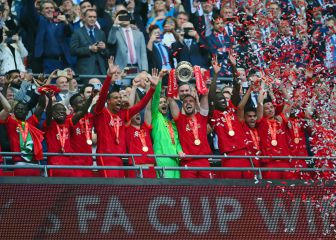 El Liverpool llega crecidísimo ante el Madrid: FA Cup y doblete