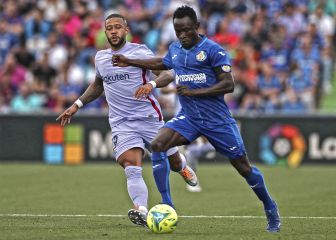 Getafe - Barcelona en imágenes