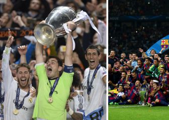 ¿Cuántas Champions tiene el Real Madrid y cuántas tiene el Barcelona?