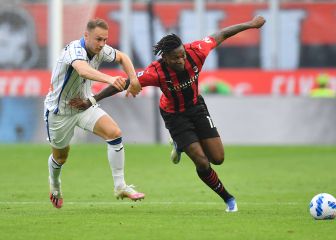 Theo se viste de Weah: el Milan, a un punto del Scudetto