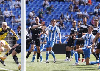 El balón parado, de problema a solución para el Deportivo