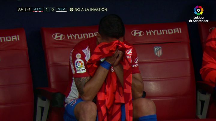 La emotiva escena que acabó con Suárez roto y entre lágrimas
