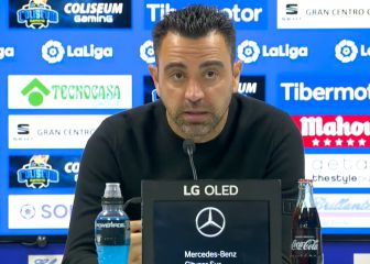Rueda de prensa de Xavi Hernández tras el Getafe vs. Barcelona
