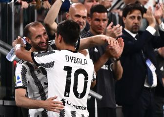 Chiellini y Dybala se despiden, la Lazio celebra