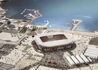 Un estadio desmontable y 'navegable' con sello español