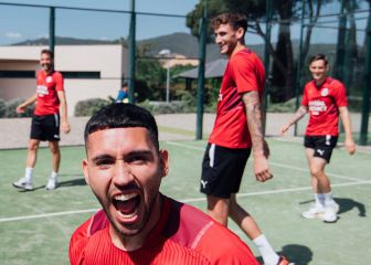 El Girona alivia tensiones antes de las dos finales por el playoff