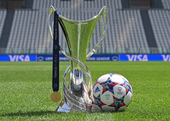 Así es el trofeo de la Champions Femenina: cuánto pesa y de qué está hecho