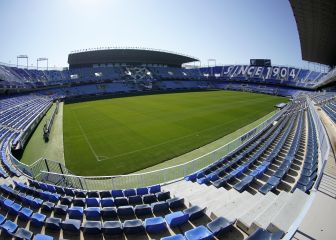 El Málaga cuelga el 'No hay billetes' en La Rosaleda