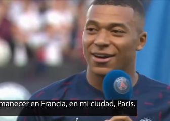 El momento en el que Mbappé justifica su decisión de renovar