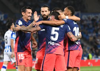 Real Sociedad-Atlético de Madrid en imágenes