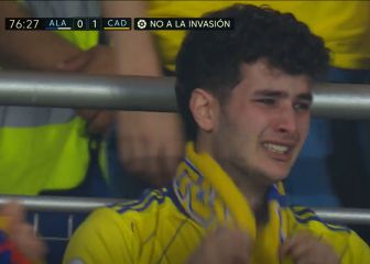 La afición del Cádiz no va a olvidar el gol nunca: las lágrimas que significan una permanencia