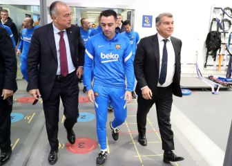 Xavi manda tres mensajes con bala