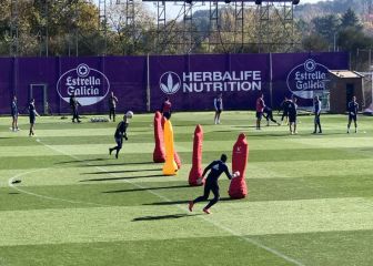 Seis sesiones para preparar el último partido ante el Huesca