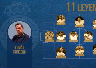 Tomás Roncero elige el mejor once del Real Madrid de las finales de Champions