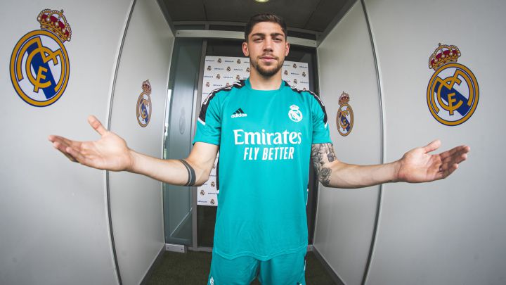 "Mi meta es ser un referente, en el Real Madrid y en Uruguay"