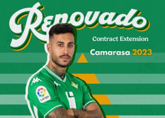 El Betis amplía el contrato
de Camarasa hasta el 2023
