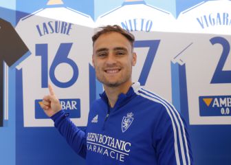 Lasure: “Es emocionante volver a jugar en La Romareda y llevarte una ovación”