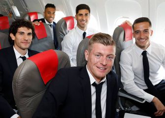 Así fue el viaje del Real Madrid a París