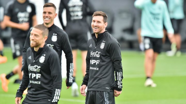 ATHLETIC | La Argentina de Messi se foguea por Lezama - AS.com