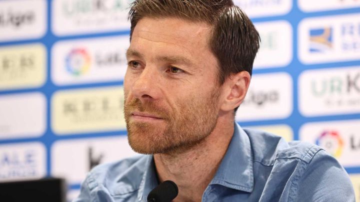 Xabi Alonso: Ahora no era lgico entrenar a la Real, en el futuro, encantado