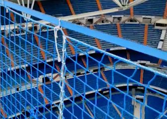 Quita el hipo y es inédito: las obras del Bernabéu desde el punto más alto del estadio