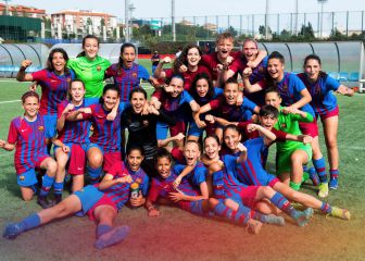 De récord: los números del Infantil femenino del Barça para arrasar en la liga masculina