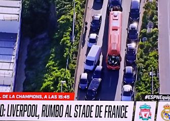 ¿Cómo le puede pasar esto al bus del Liverpool a menos de 90' para una final de Champions?