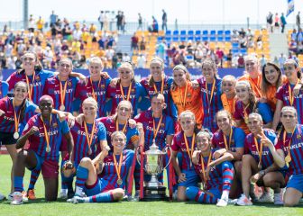 La celebración del Barça tras ganar la Copa en imágenes