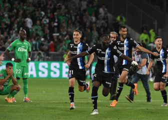 El Auxerre regresa a la Ligue 1; el Saint Etienne desciende