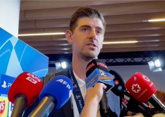 Courtois, MVP en zona mixta: de su madridismo a su dardo por la ausencia en los ránkings